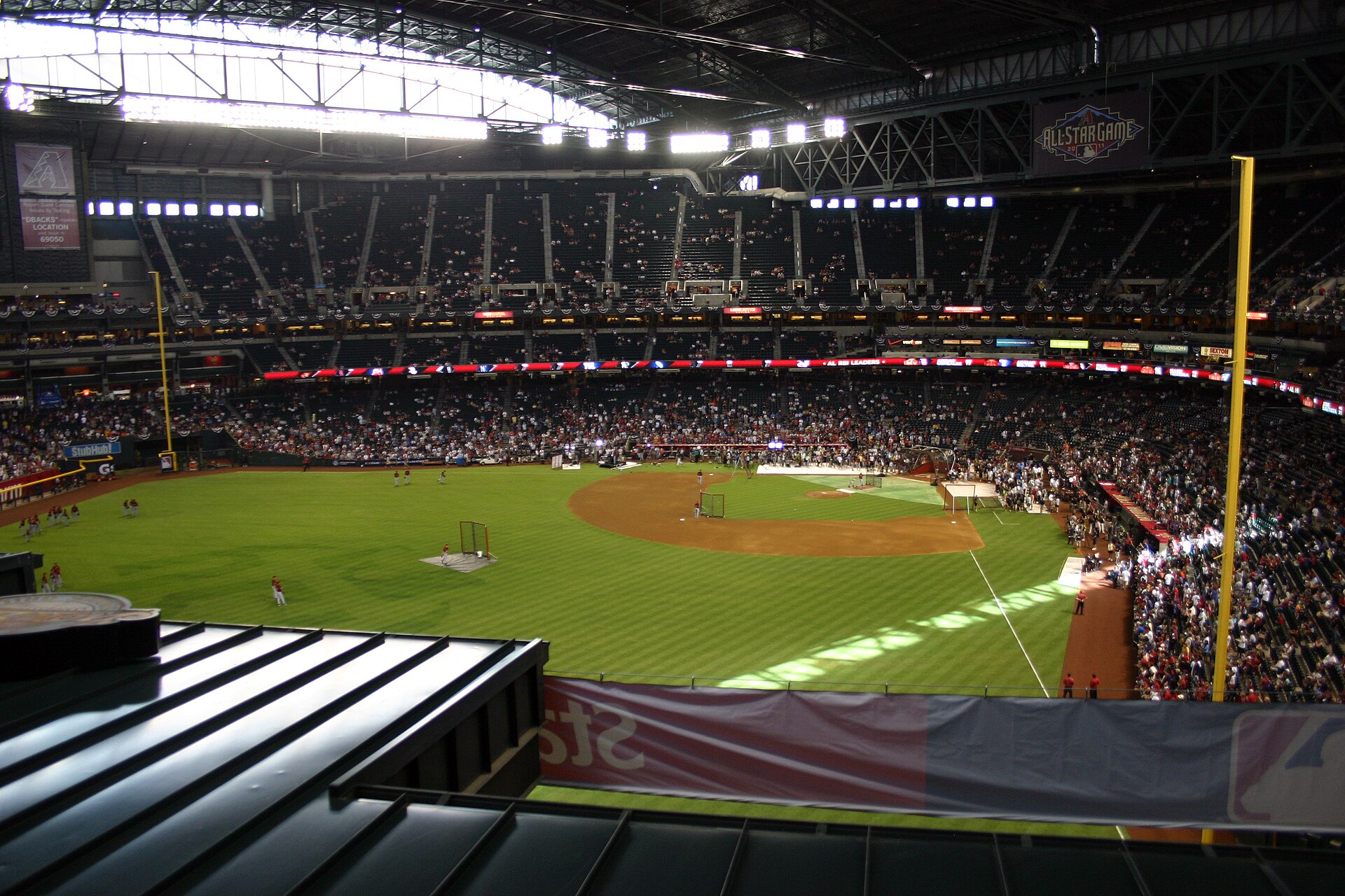 Chase Field in Phoenix, where Gerrit Cole and the New York Yankees face the Arizona Diamondbacks on September 18