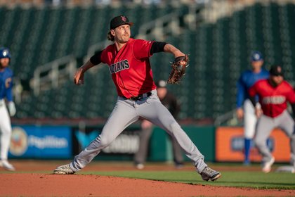 Braxton Ashcraft pitching for the Pittsburgh Pirates